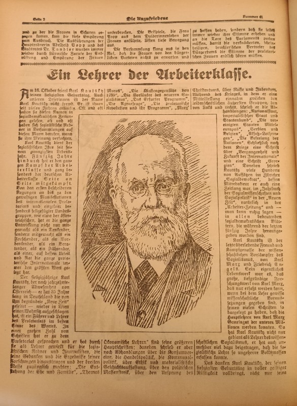 Die Unzufriedene 1924