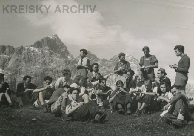 Ausflug der SJ im Sommer 1947