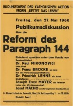 Plakat 1960