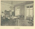Lesezimmer des Neuen Frauenklubs, Wien um 1904.