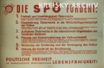 Plakat der SPÖ, 1946