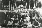 Gruppe der Roten Falken aus Wien Penzing bei einem Ausflug nach Niederösterreich 1928