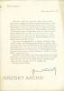 Einladung des Bundeskanzlers Bruno Kreisky zu einer "Aussprache" mit VertreterInnen der Jugendorganisationen vom 20. Mai 1970