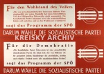 Plakat der SPÖ, 1949 II
