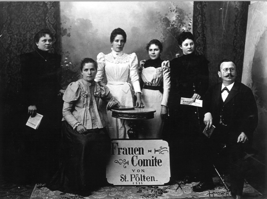 Sozialdemokratisches Frauen-Comité St. Pölten, 1898.